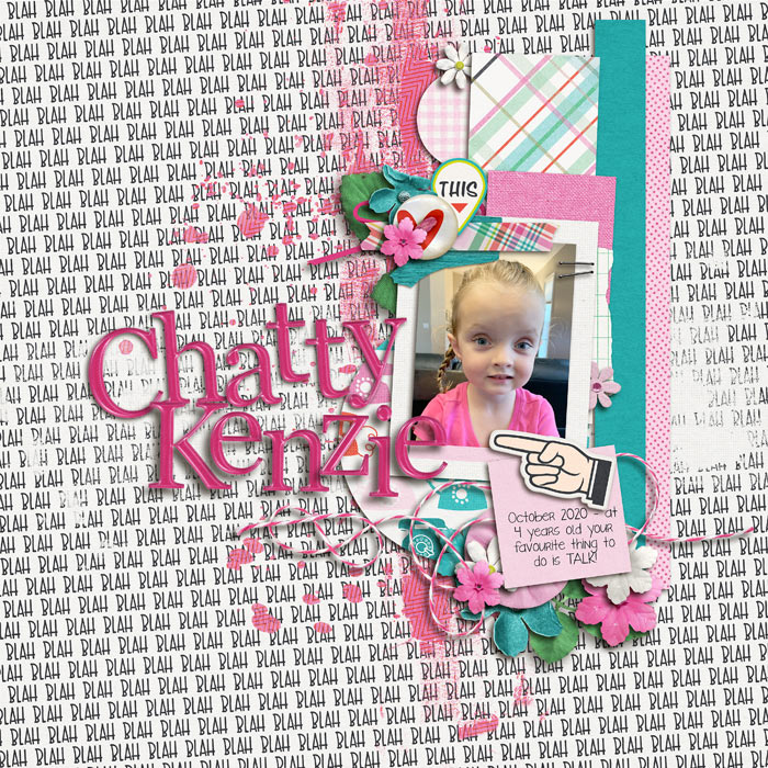 MOC 9 Day 18 - Chatty Kenzie