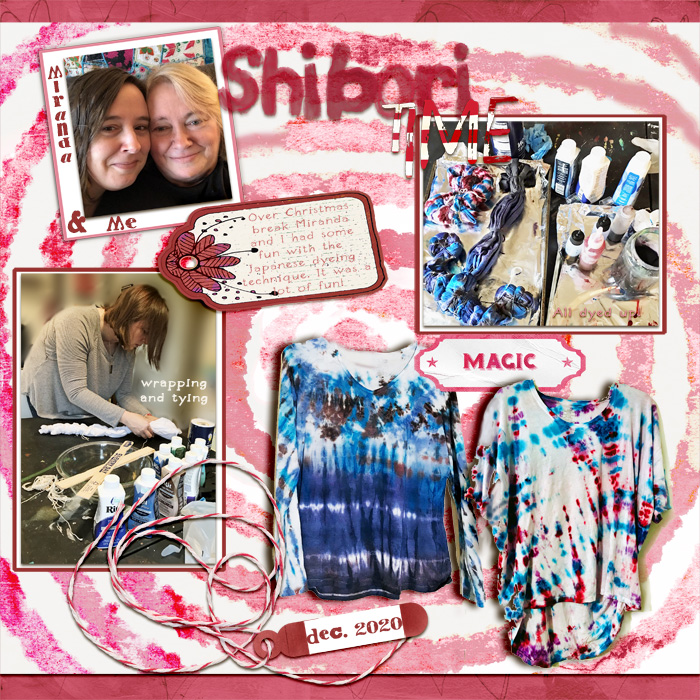 MOC 9 Day 8 Shibori Time  (one hue)