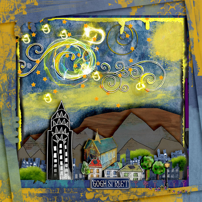 MOC 9 Day30    'Gogh Street