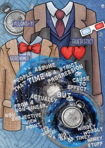 Moc Chall5 - ATC - Wibbly Wobbly Timey Wimey Stuff