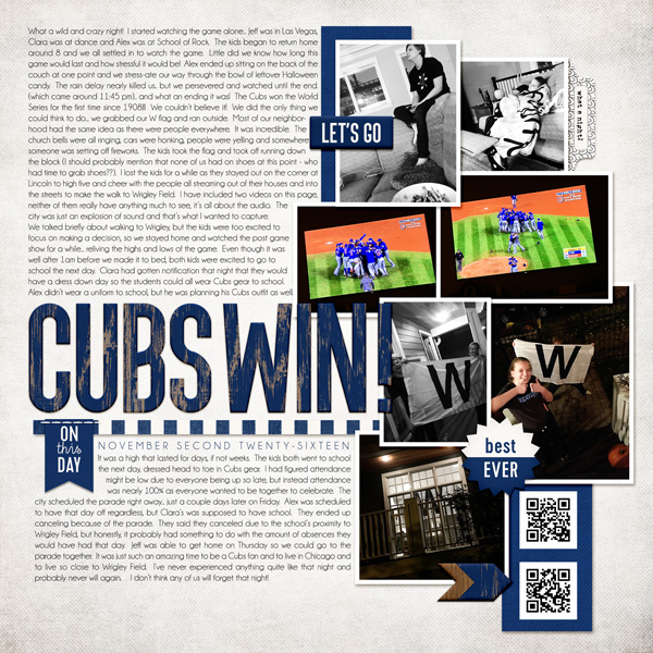 MOC Day 11 - Cubs win!