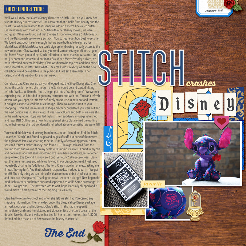 MOC Day 11 - Stitch Crashes Disney