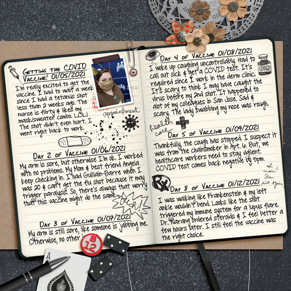 MOC Day 12-Art Journaling Diary