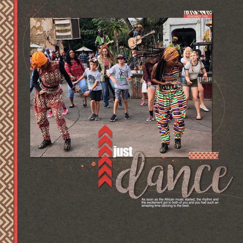 MOC Day 12 - Hidden Photo Title- Just Dance