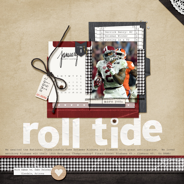 MOC Day 12 - Roll Tide