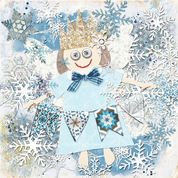 MOC Day 25 Art Doll - Snow Fairy