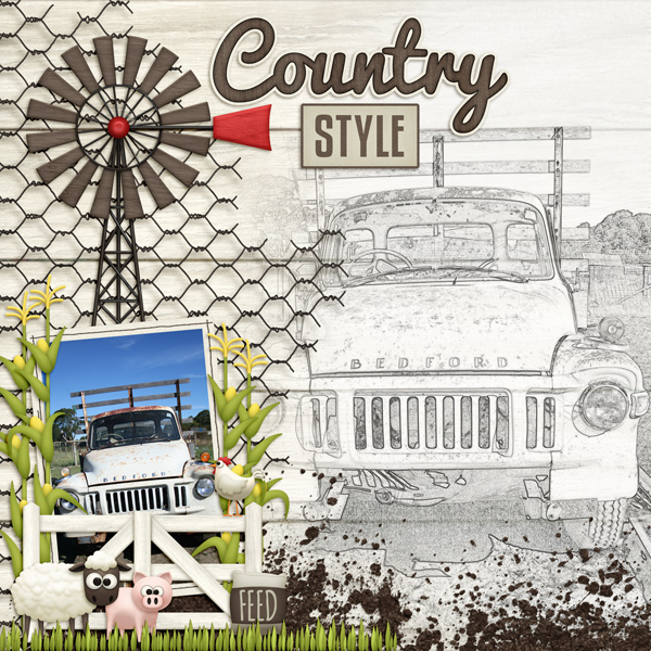 MOC Day 25 - Country style