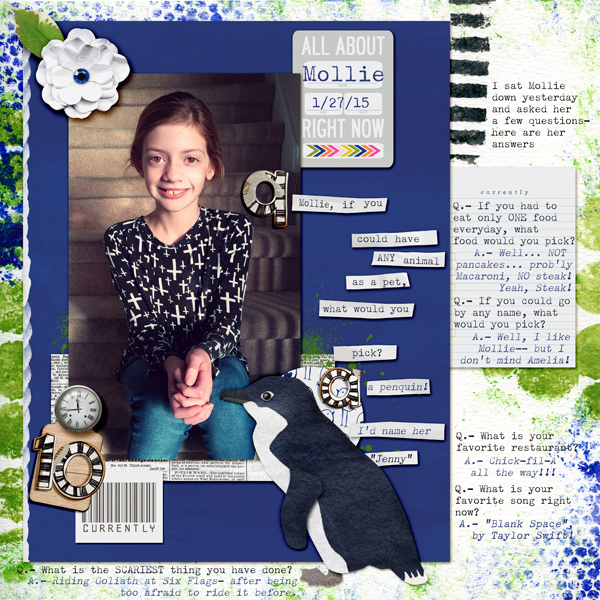 MoC Day 26- Questionaire- Q&A with Mollie