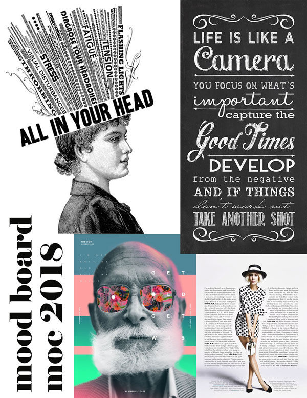 MOC Day 3 Mood Board Inspiration