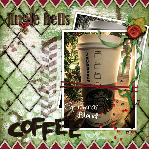 MOC day 3 Split brush (Starbucks Christmas Blend)