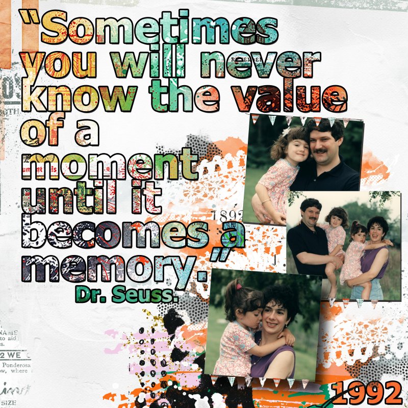 MOC Day 31 Dr Seuss Quote.