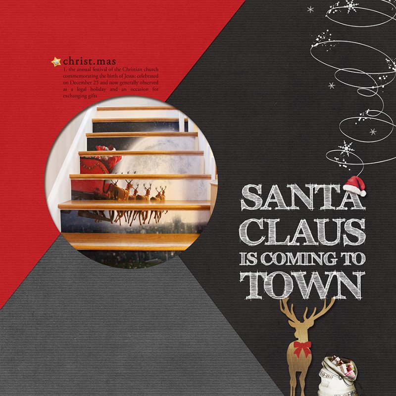 MOC Day 4 SANTA CLAUSE IS COMING - Photography Challenge