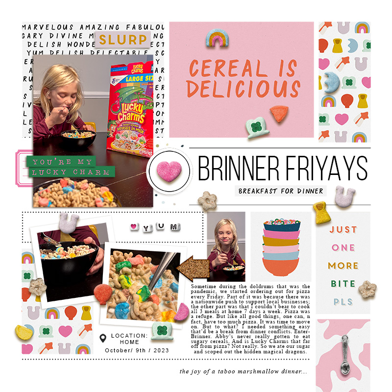 MOC Day 8: 12 of One Thing: Brinner Friyays!