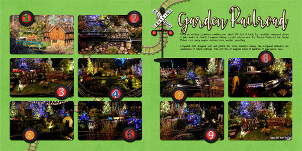 MOC Day21-Using Numbers to Playfully Present a List - Longwood Gardens Trains