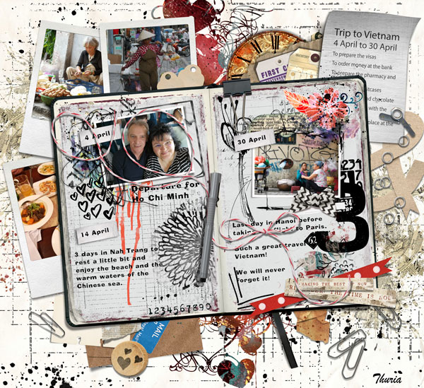 MOC09 - Day12 - Art Journaling Dairy
