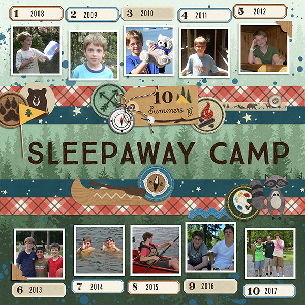 MOC10 Day 10 Ten Photos that Relate (Sleepaway Camp)
