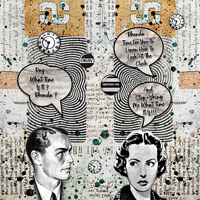 MOC10-Day #24-Conversation-Speech Bubbles-Tick Tock