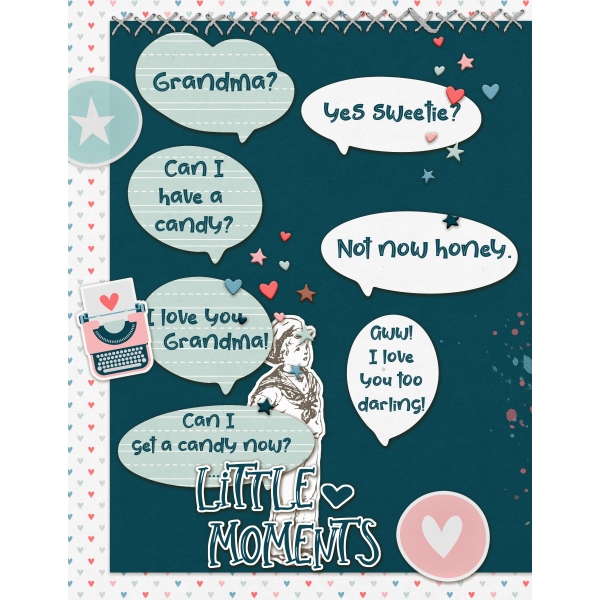 MOC10 Day 24 Speech bubbles