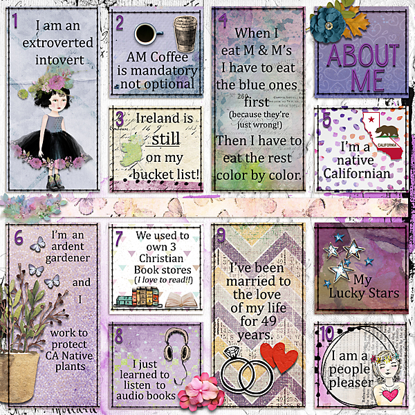 MOC10 Day 27  10 Things About You
