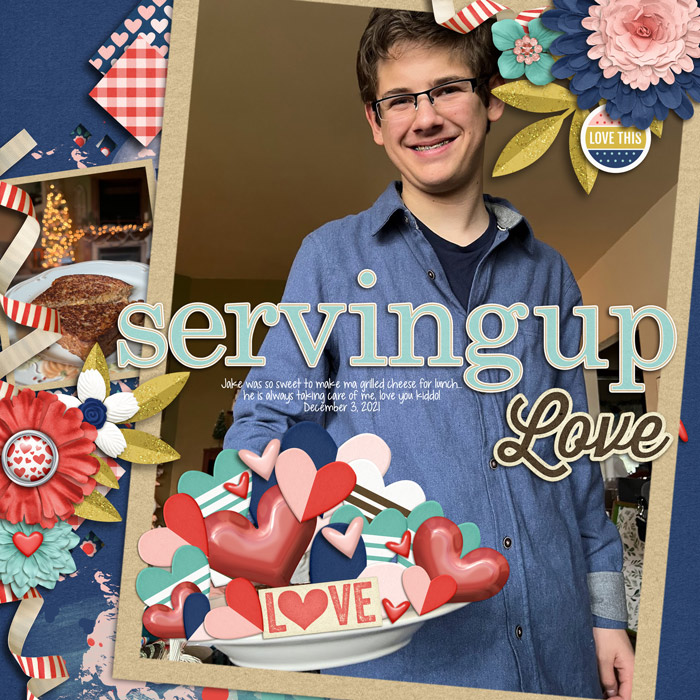 MOC10 - Day 28 Serving up love