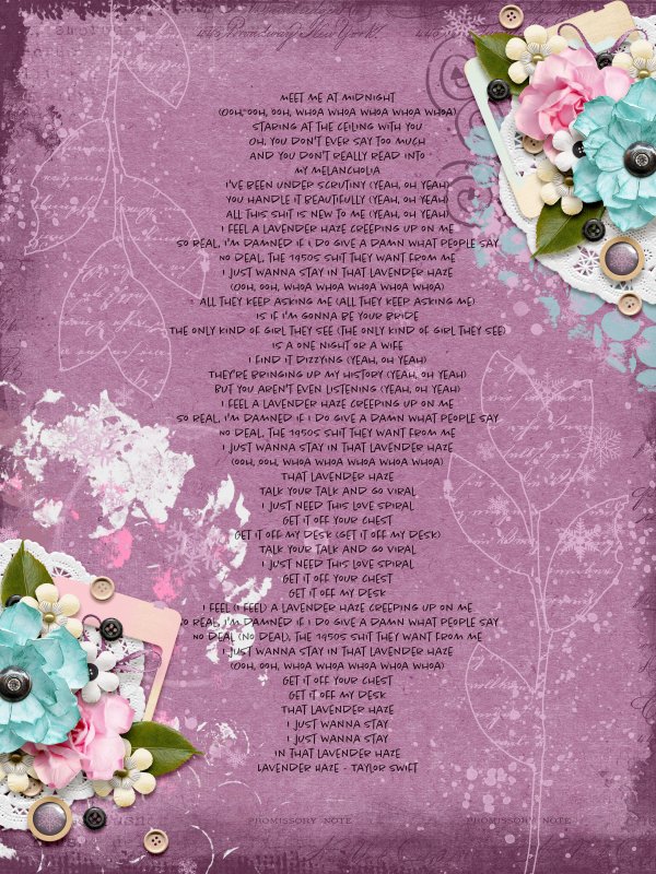 MOC11 - Day 13 - Song Lyrics