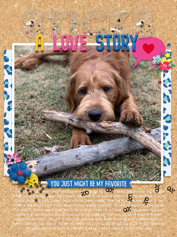 MOC11 - Day 25 - Sticks A Love Story