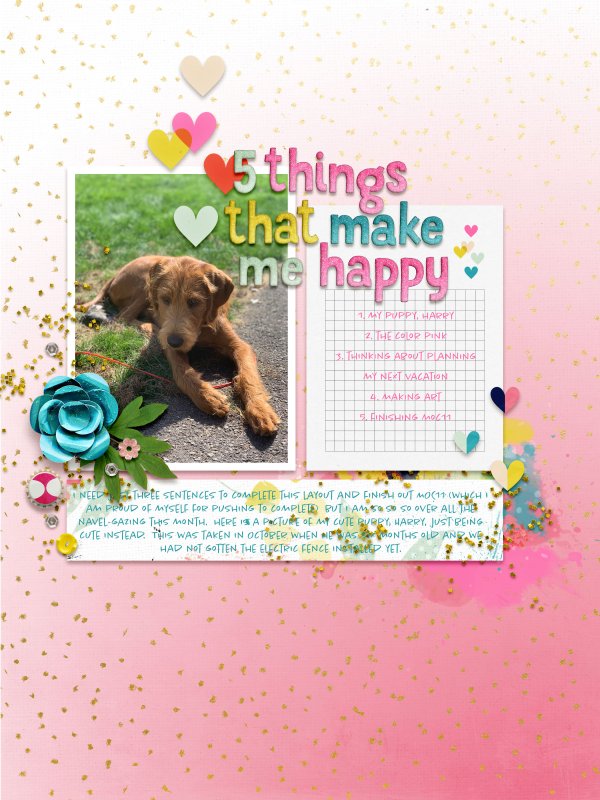 MOC11 - Day 31 - Things That Make Me Happy