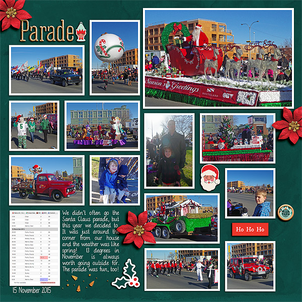MOC11 Day 5: Santa Claus Parade