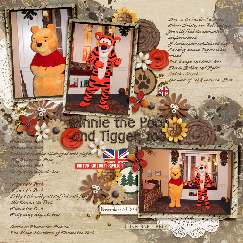 MOC11 - January 13 Scrap a Page with Lyrics