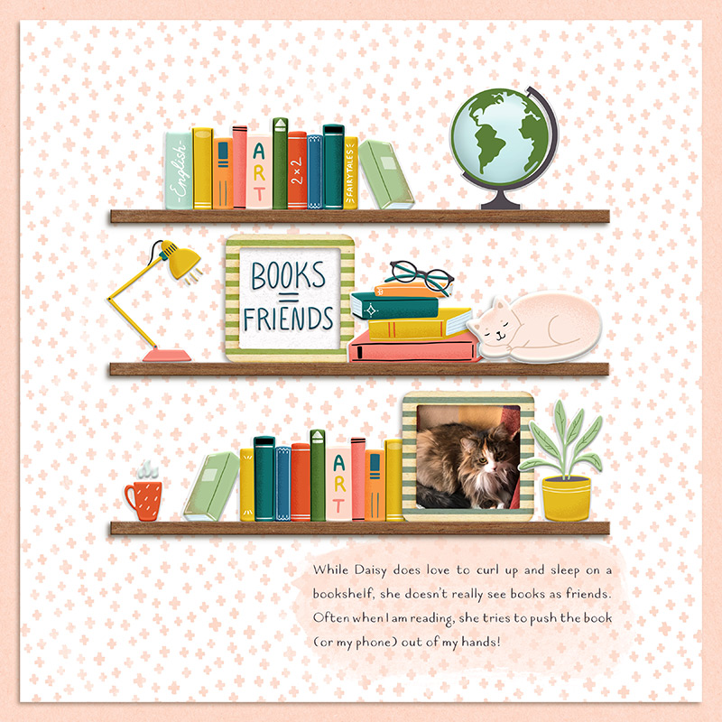 MOC12 Day 19: Books = Friends?