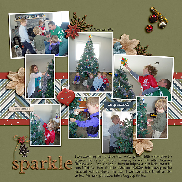 MOC12 Day 21: Decorating the Tree