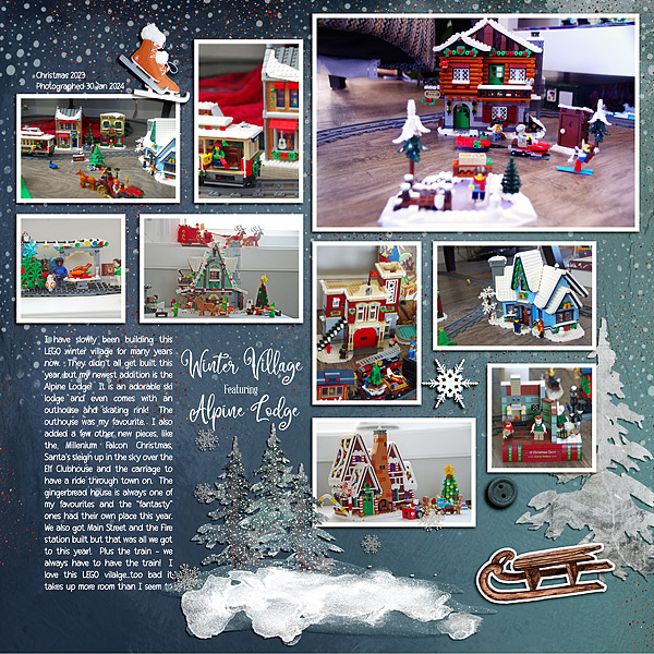 MOC12 Day 24: Winter Village