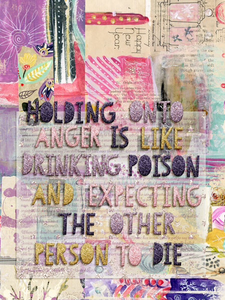 MOC16 - Day 9 - Holding Onto Anger