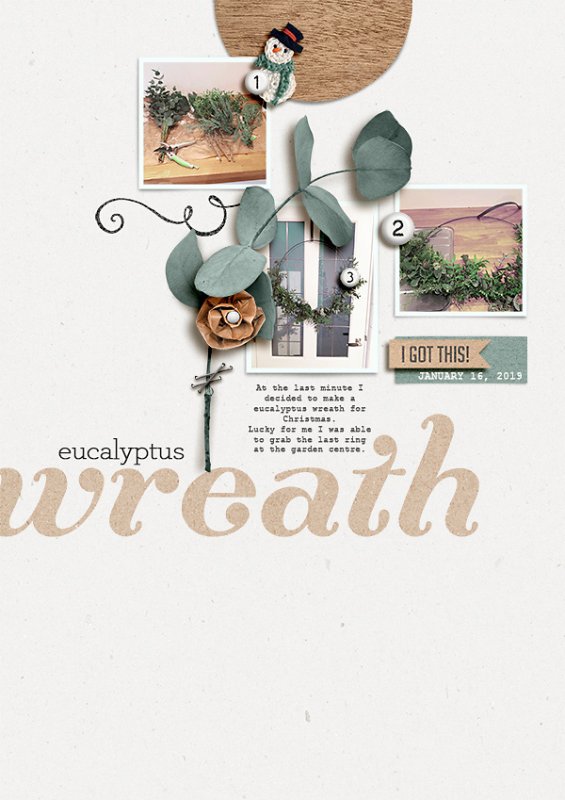 MOC19 DAY 16 | Eucalyptus Wreath