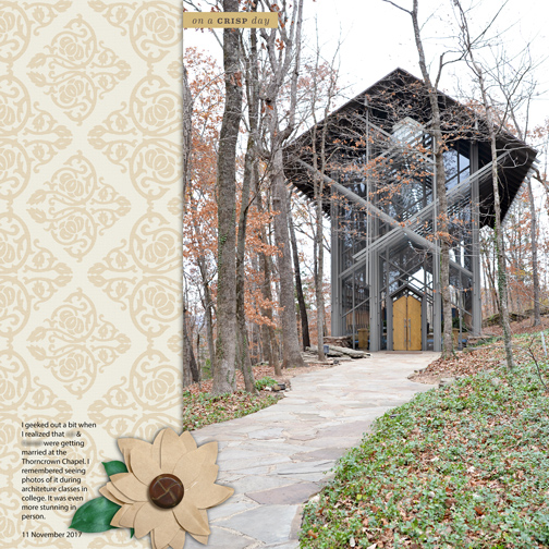 MOC2018 -Day 5: Thorncrown Chapel