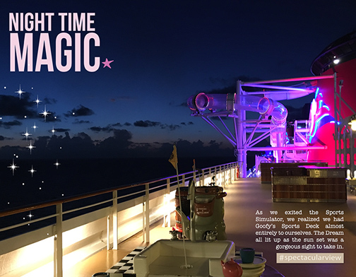 MOC2019 - Day 25: Disney Dream at Night