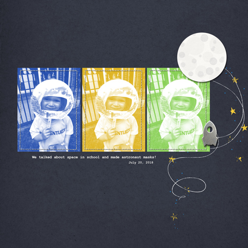 MOC2019 - Day 26: Astronaut