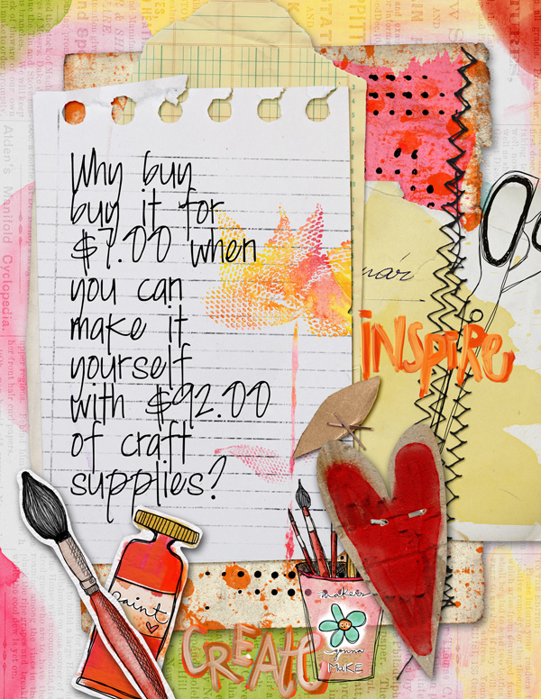MOC22 Day 25 Craft Supplies...