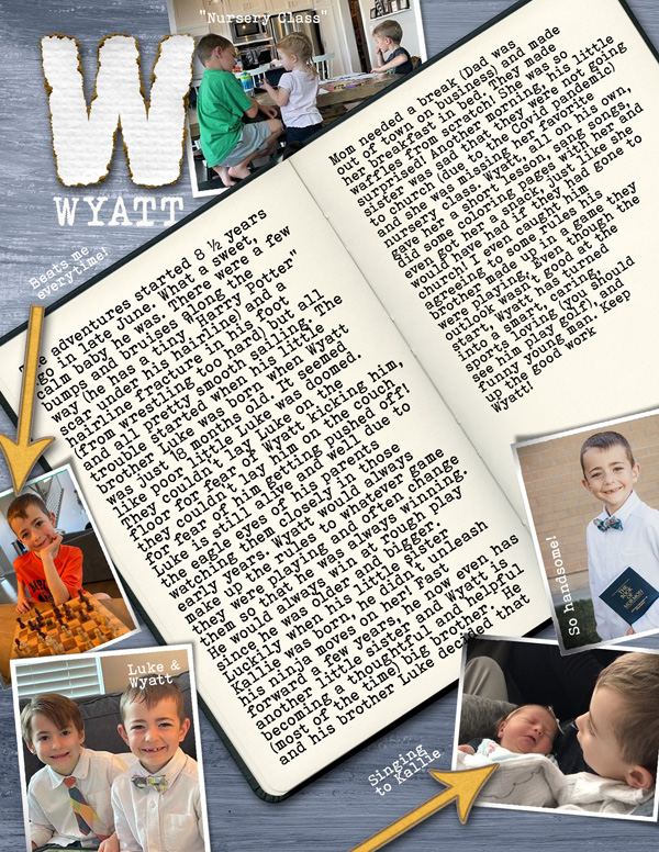 MOC22 Day 26 Way To Go Wyatt!