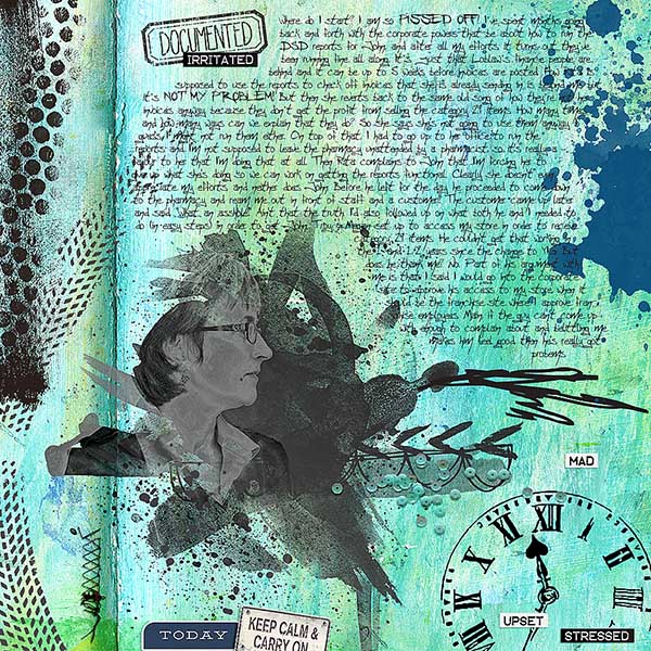 MOC4 Day 18 Art Journal Page