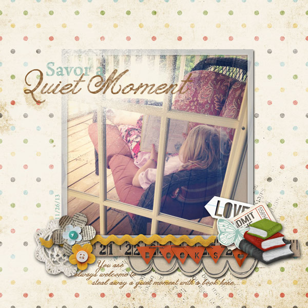 MOC5 Book Cover Inspiration: Savor a Quiet Moment