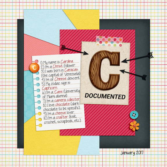 MOC5: Day 1 - Journaling Challenge: Brought to you by the Letter...