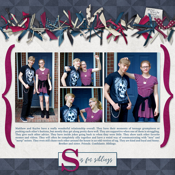 MOC5 : Day 1 : S is for siblings