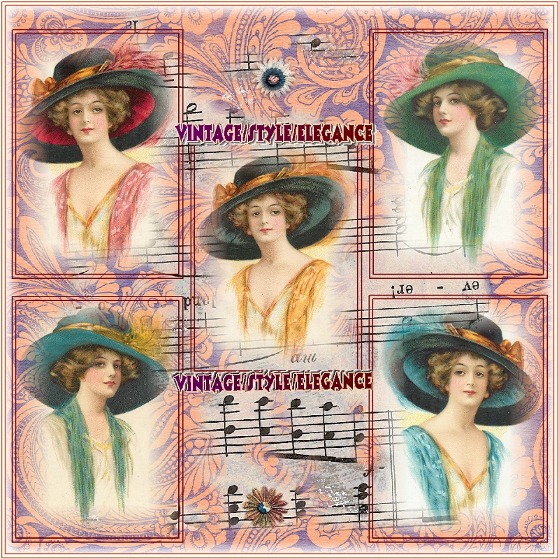 MOC5-Day#4-Stylin' Titles-Technique Challenge-Vintage-Style-Elegance