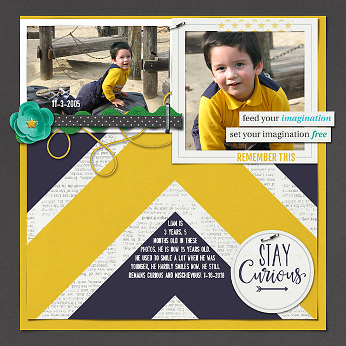 MOC6, Day12 - January12 - Throwback photo- Stay Curious