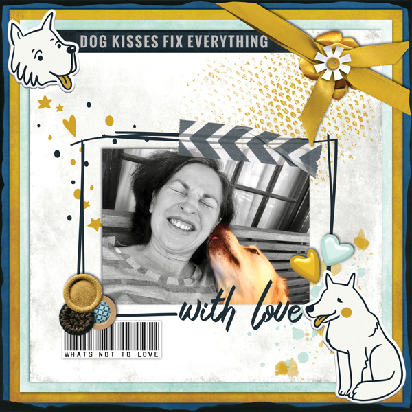 MOC6: January 8 - Bingo "Dog Kisses"