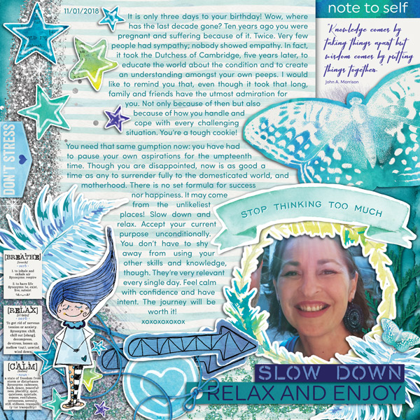 MOC6: January 9 - Advice To Your Future Self "Slow Down"