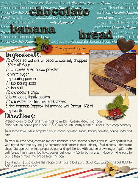 MOC7 Day 6 - Chocolate Banana Bread