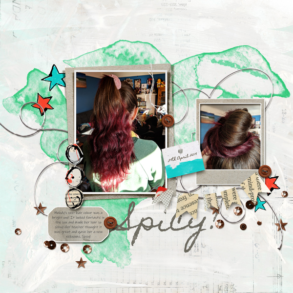 MOC8  Day 12 | Spicy Hair