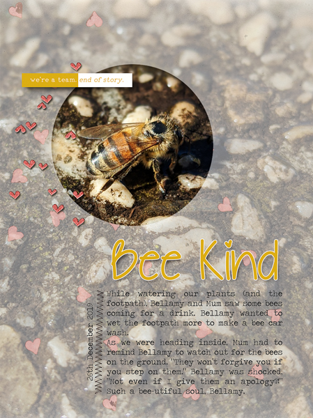MOC8 Day 15 | Bee Kind